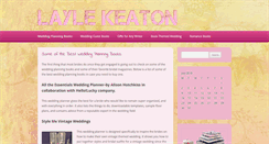 Desktop Screenshot of laylekeaton.com
